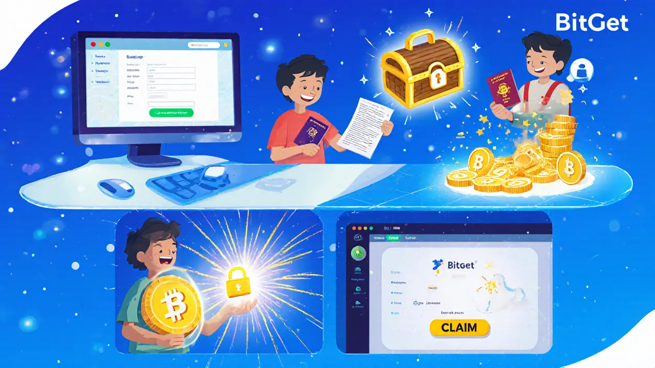 Where to Claim - Bitget Details