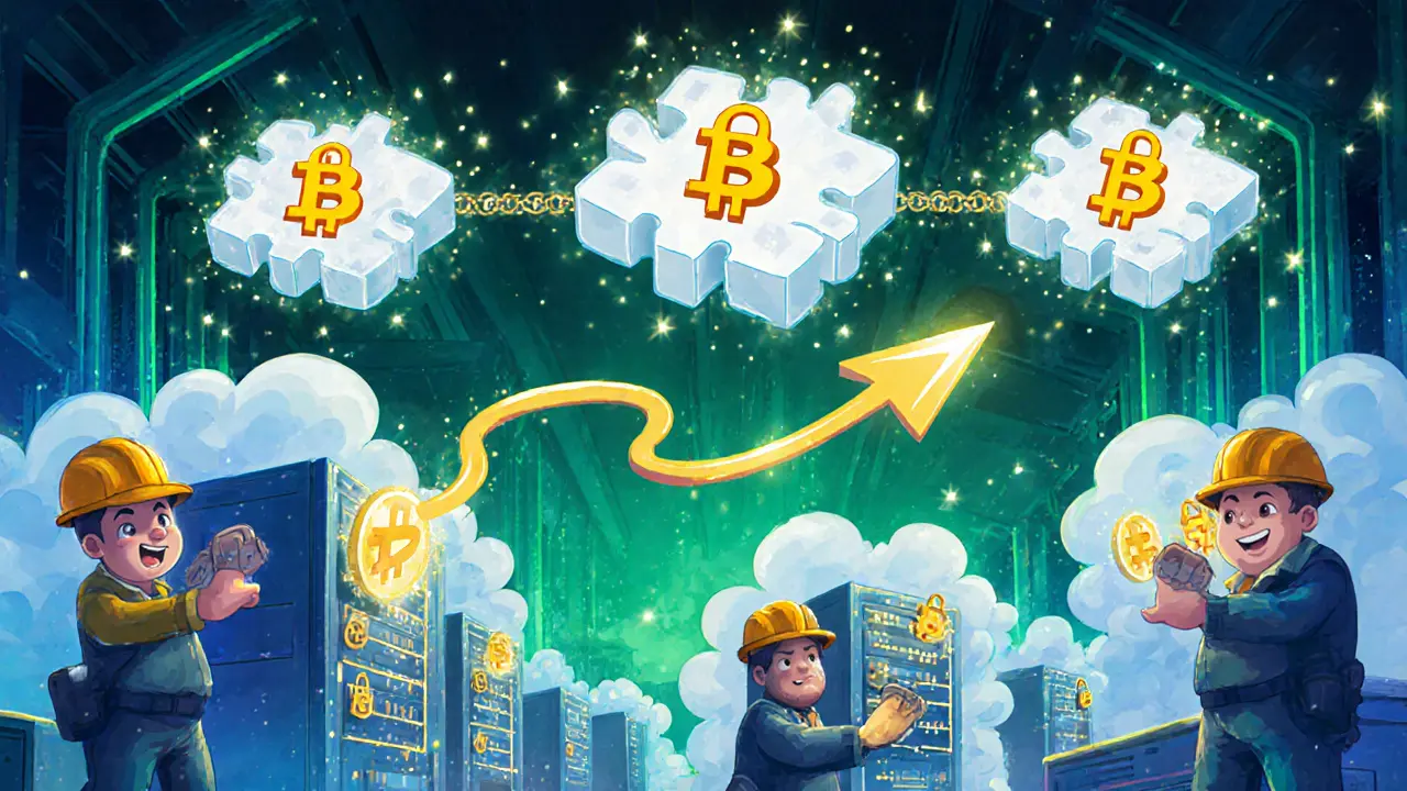 How a transaction becomes immutable
