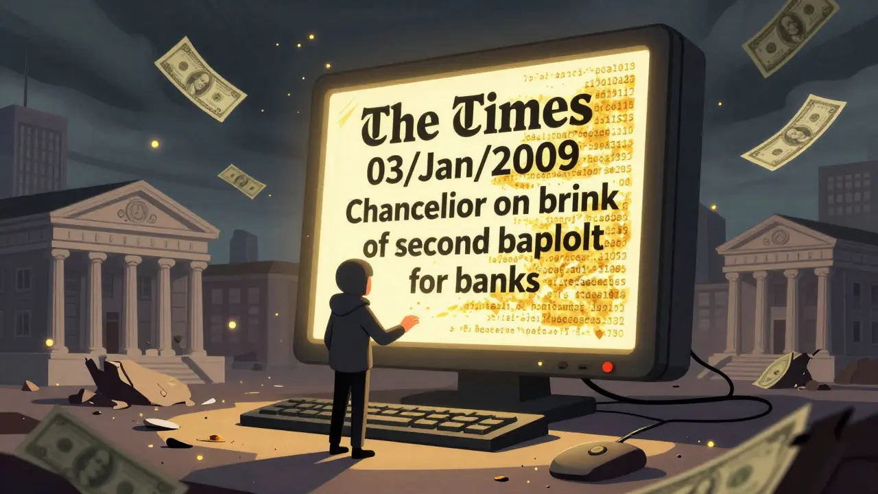 Hidden Message in Bitcoin's Genesis Block: What It Really Means