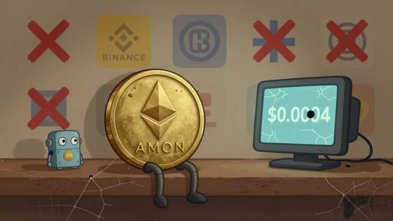 What is AmonD (AMON) crypto coin? Full breakdown of price, supply, and trading