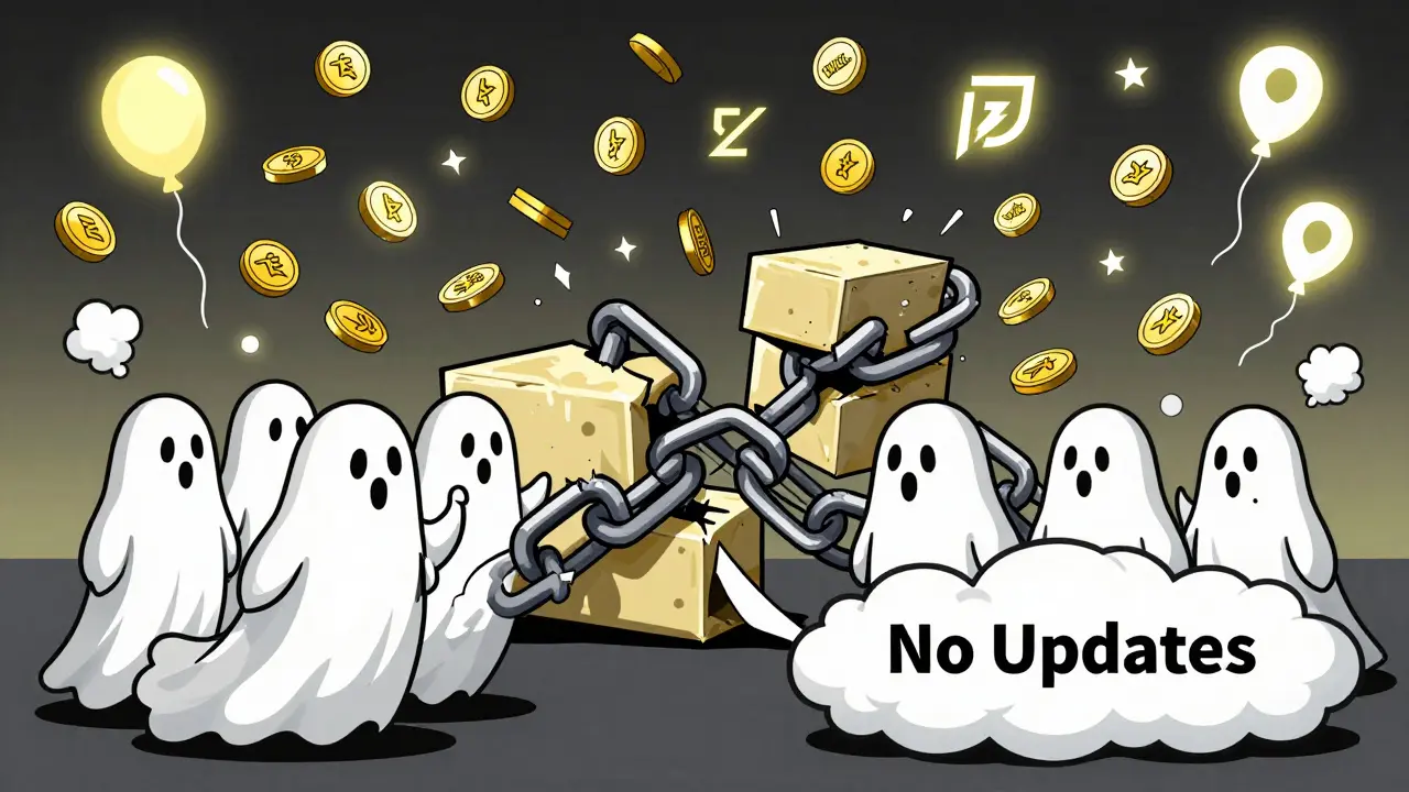 Ghostly developers vanish as a blockchain breaks, 73 million WINGS tokens float uselessly in the air.