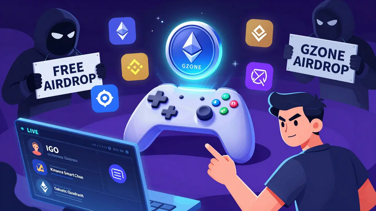 GZONE GameZone IDO Launch and Airdrop Details: What You Need to Know