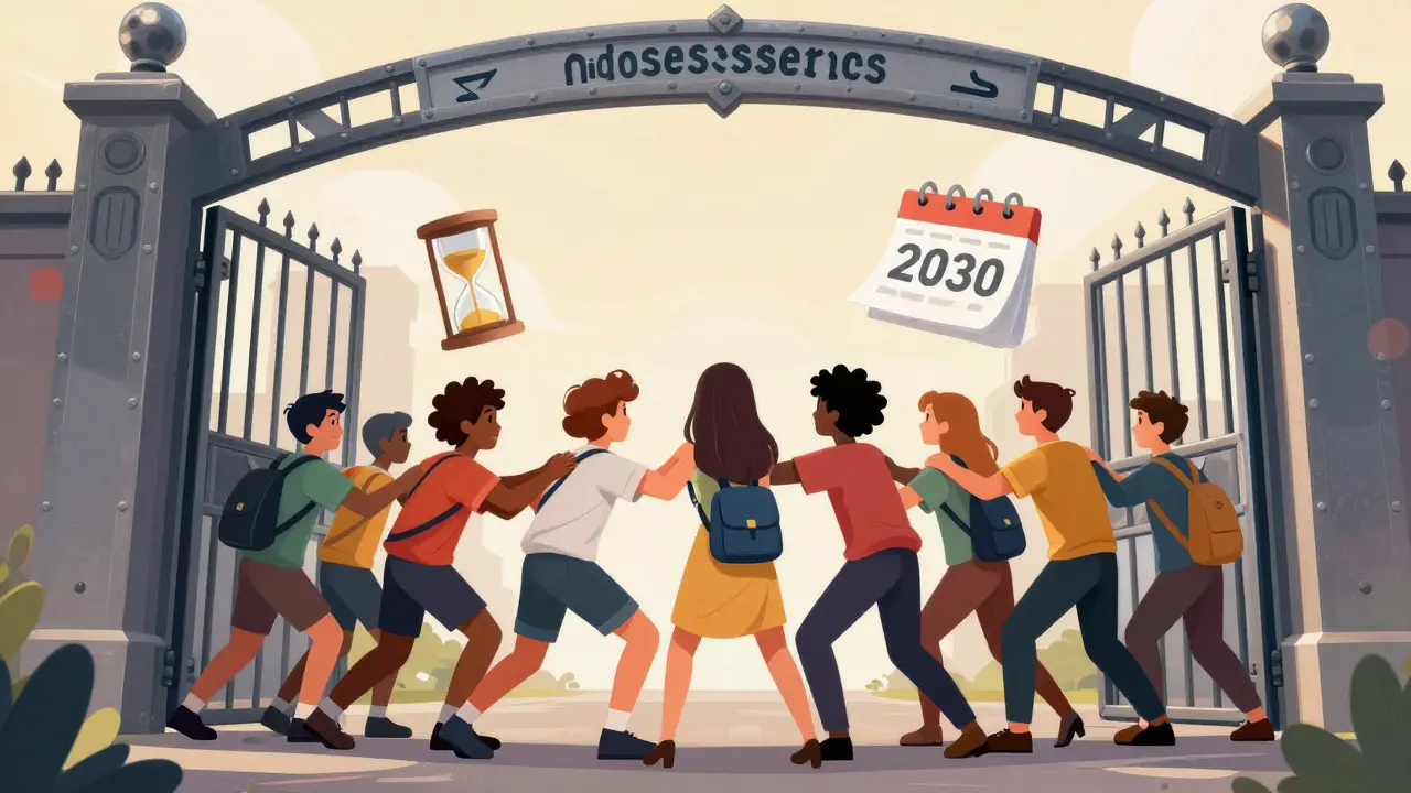 Developers pushing a gate with 2030 deadline looming