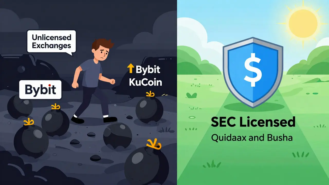Minefield vs safe path for licensed crypto exchanges