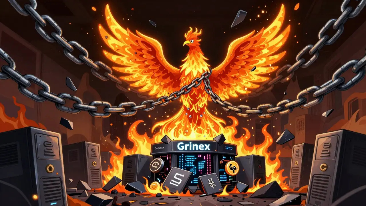 Sanctions chains trap Grinex rising from Garantex ruins