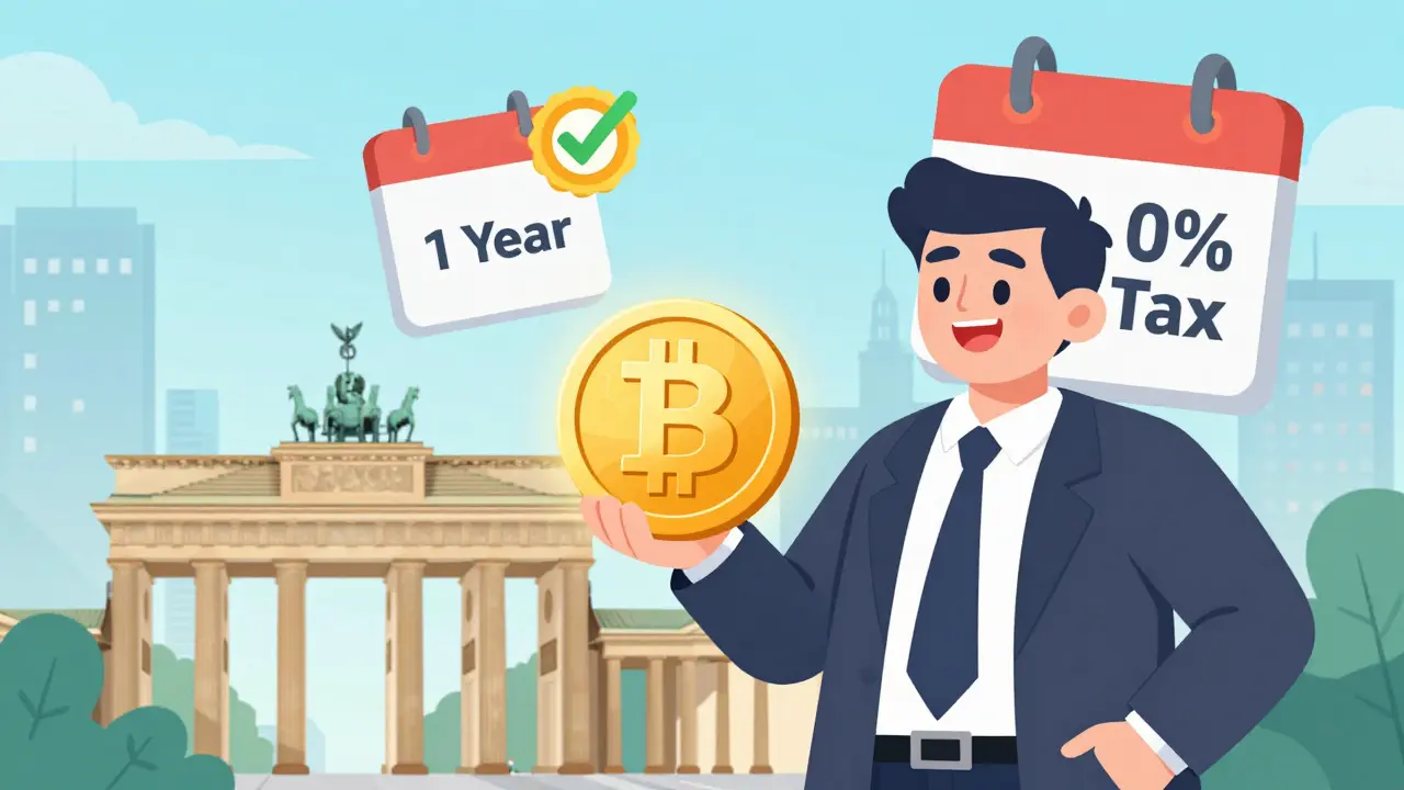 Zero Tax on Long-Term Crypto in Germany: The 1-Year Rule Explained