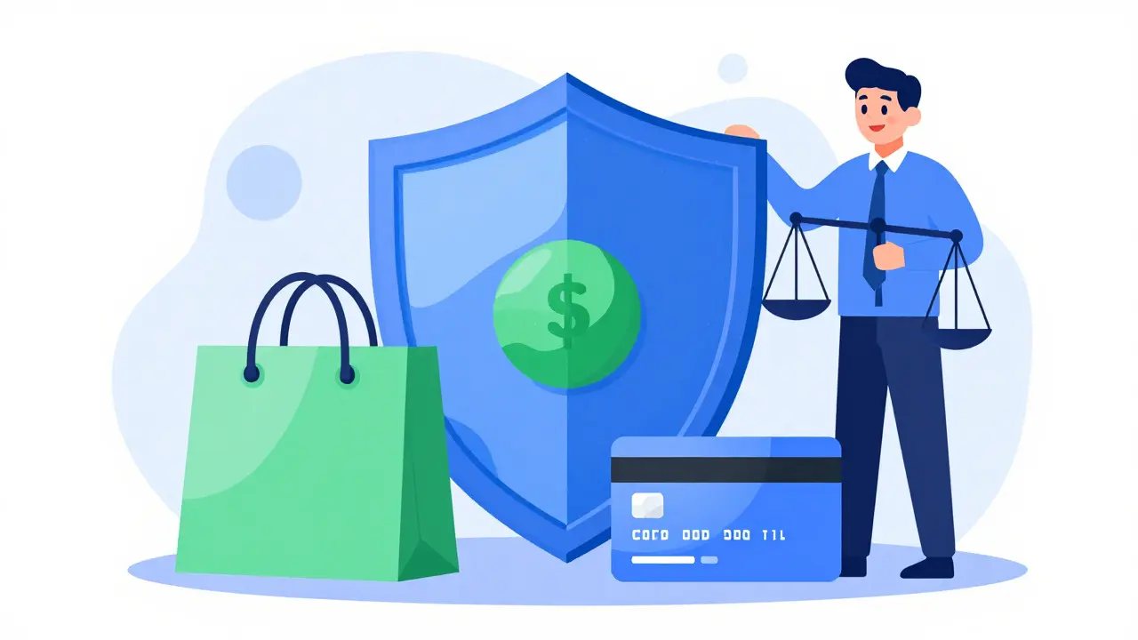 Shield protecting online transaction with dispute resolution