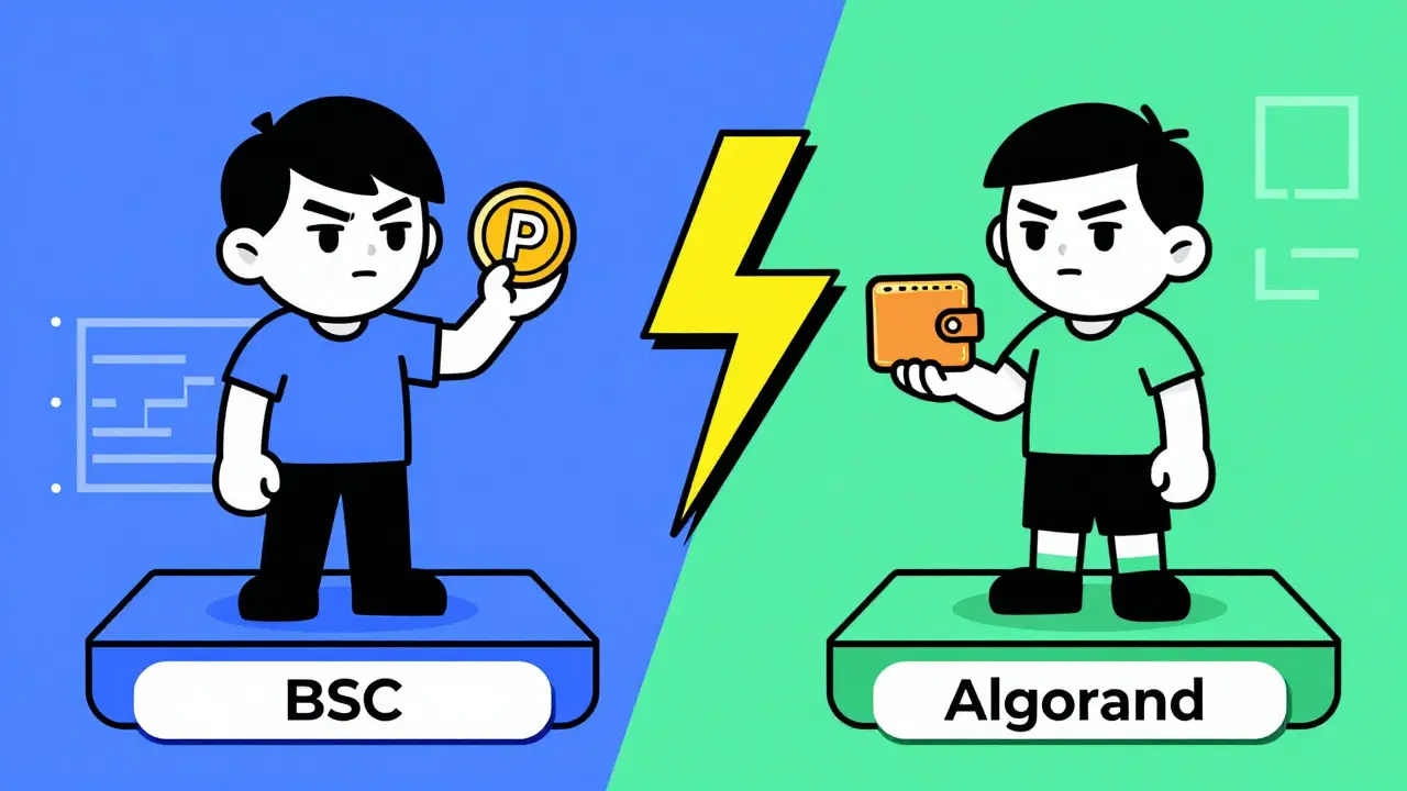 Cartoon showing difference between Pera Finance and Pera Wallet