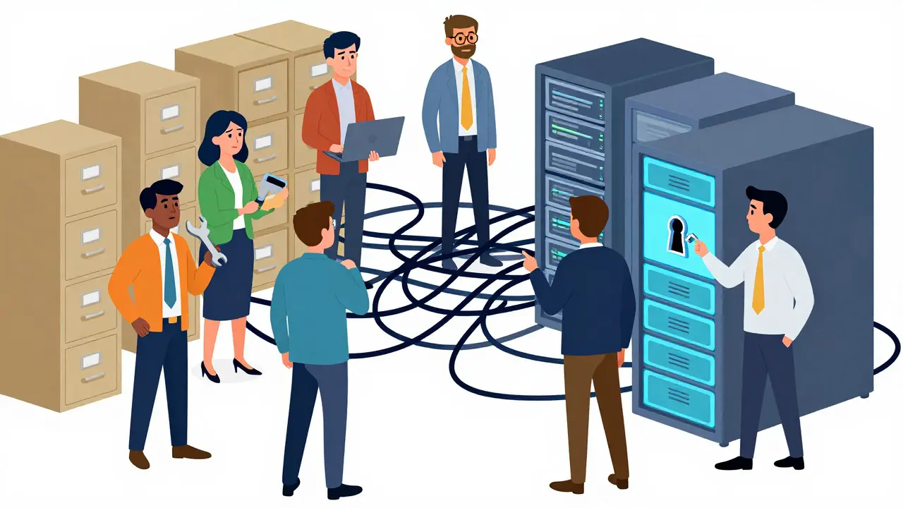 Developers struggling to integrate blockchain with legacy systems