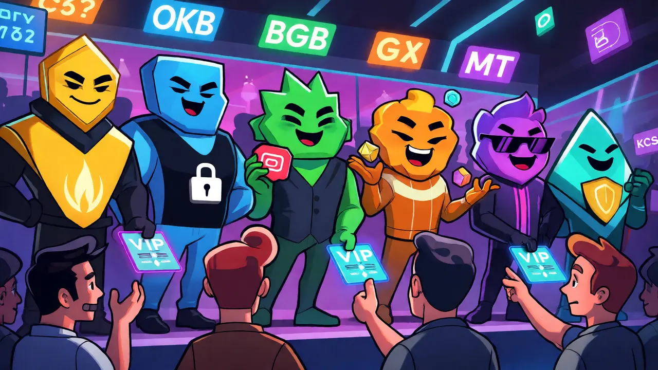 Comparing Major Exchange Tokens: BNB, OKB, BGB, MX, GT, and KCS