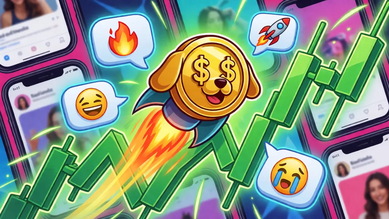 How Social Media Drives Memecoin Prices: The Viral Factor